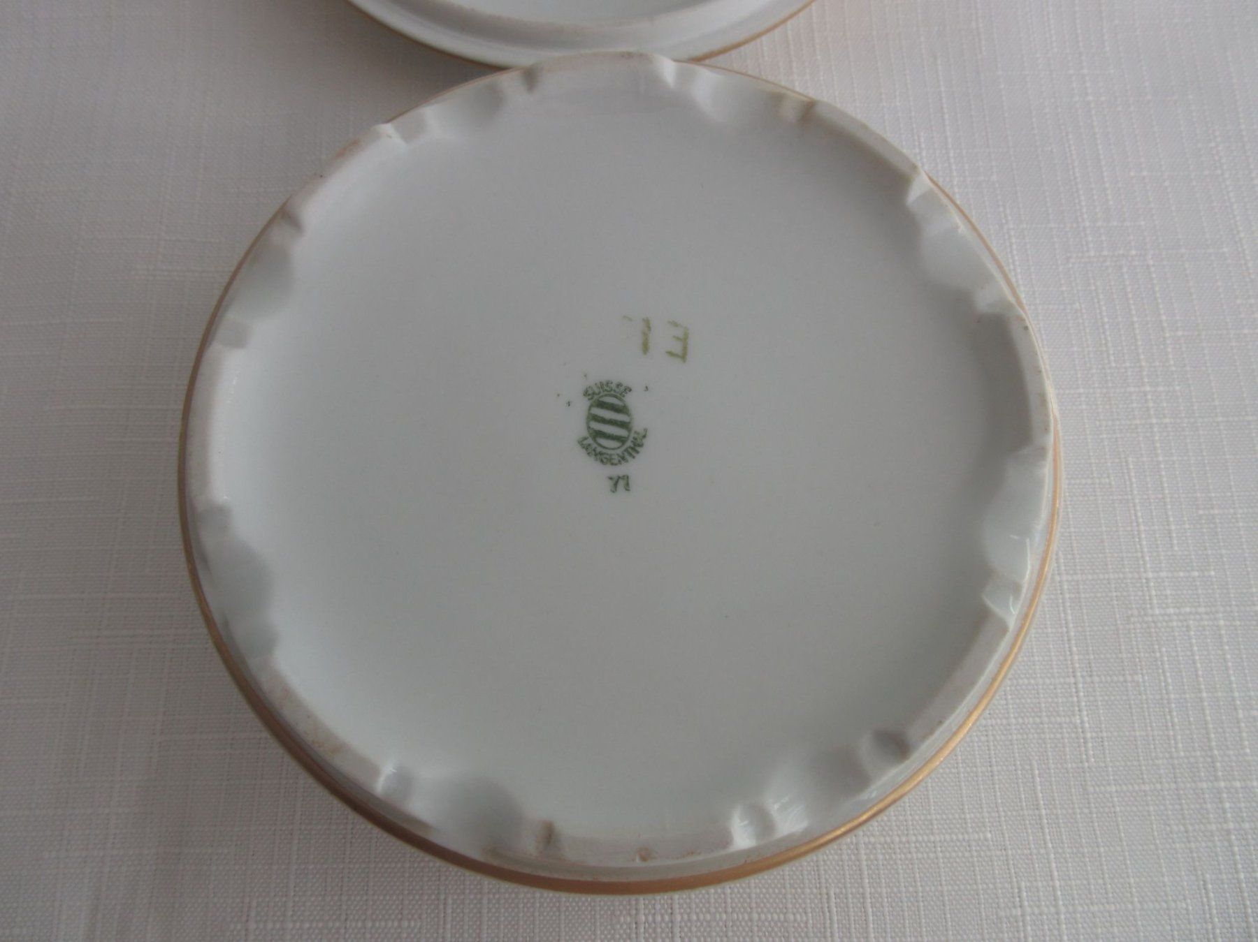 Zuccheriere: Langenthal Porzellan - Deckeldose – Usato da Binningen venduto da Oldfashion 4