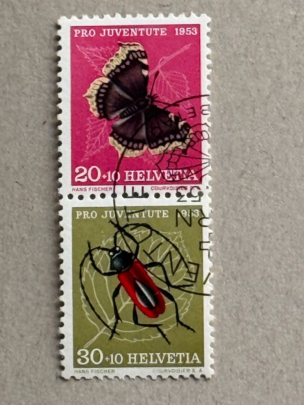 Tutti i francobolli: Z40, ET Sonderstempel – Usato da Aarau venduto da hilde47