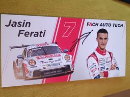 Jasin Ferati - Porsche - handsignierte AK