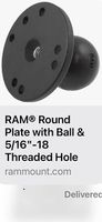 RAM mount Round Base mit 5/16"-18 Innengewinde