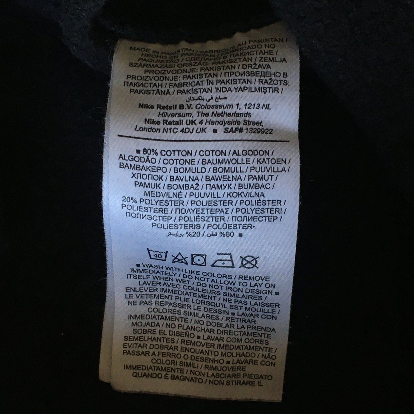 Nike Pantaloni: Jogging Nike Black Men M – Usato da Genève venduto da ang_7j7j 3