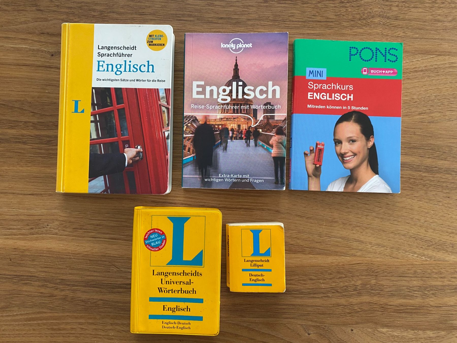Libri: Englisch Sprachführer & Wörterbuch – Usato da Unterterzen venduto da bac_287t