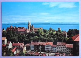 Neuchâtel - Vue générale et les Alpes