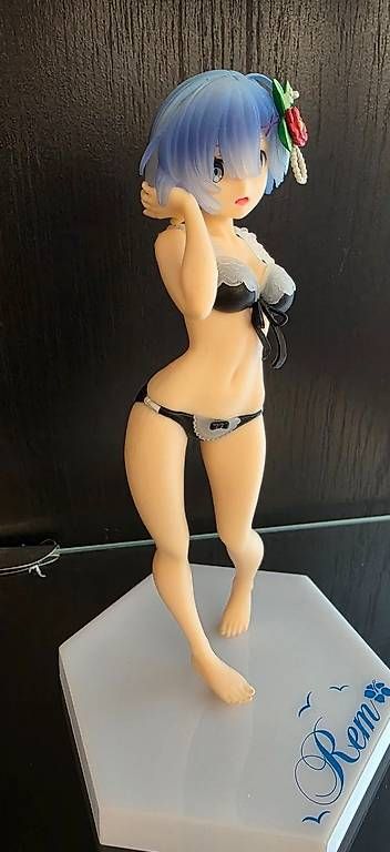 Statuette: Re:Zero Rem EXQ Vol.2 Black Bikini Banpresto Figur – Usato da Liestal venduto da mumitroll863 4