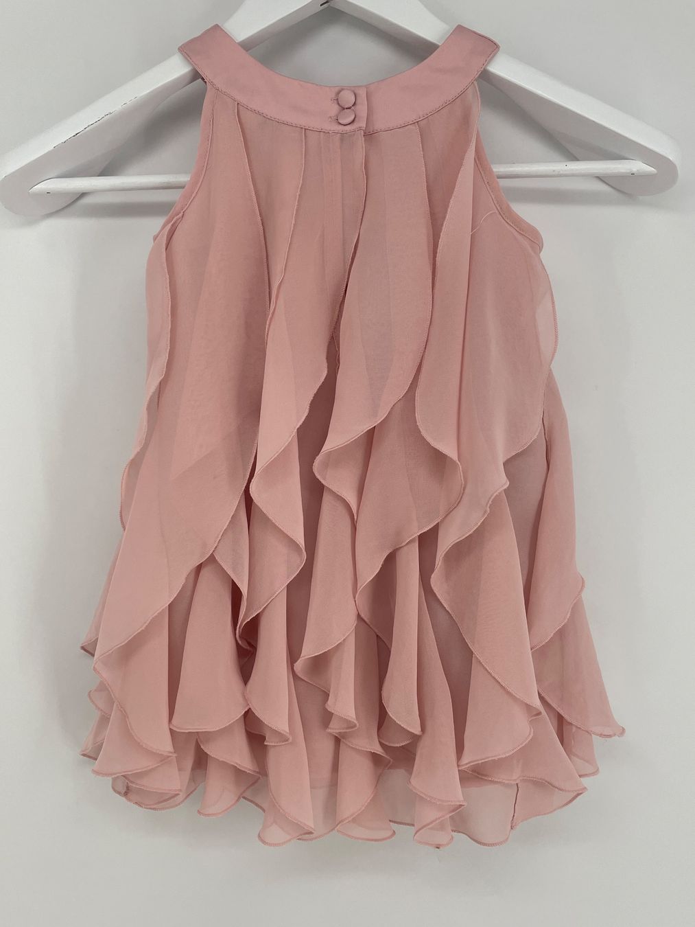H&M Vestiti & Gonne: Chiffon Kleid Gr. 98 Rosé H&M – Usato da Auenstein venduto da moin. 1