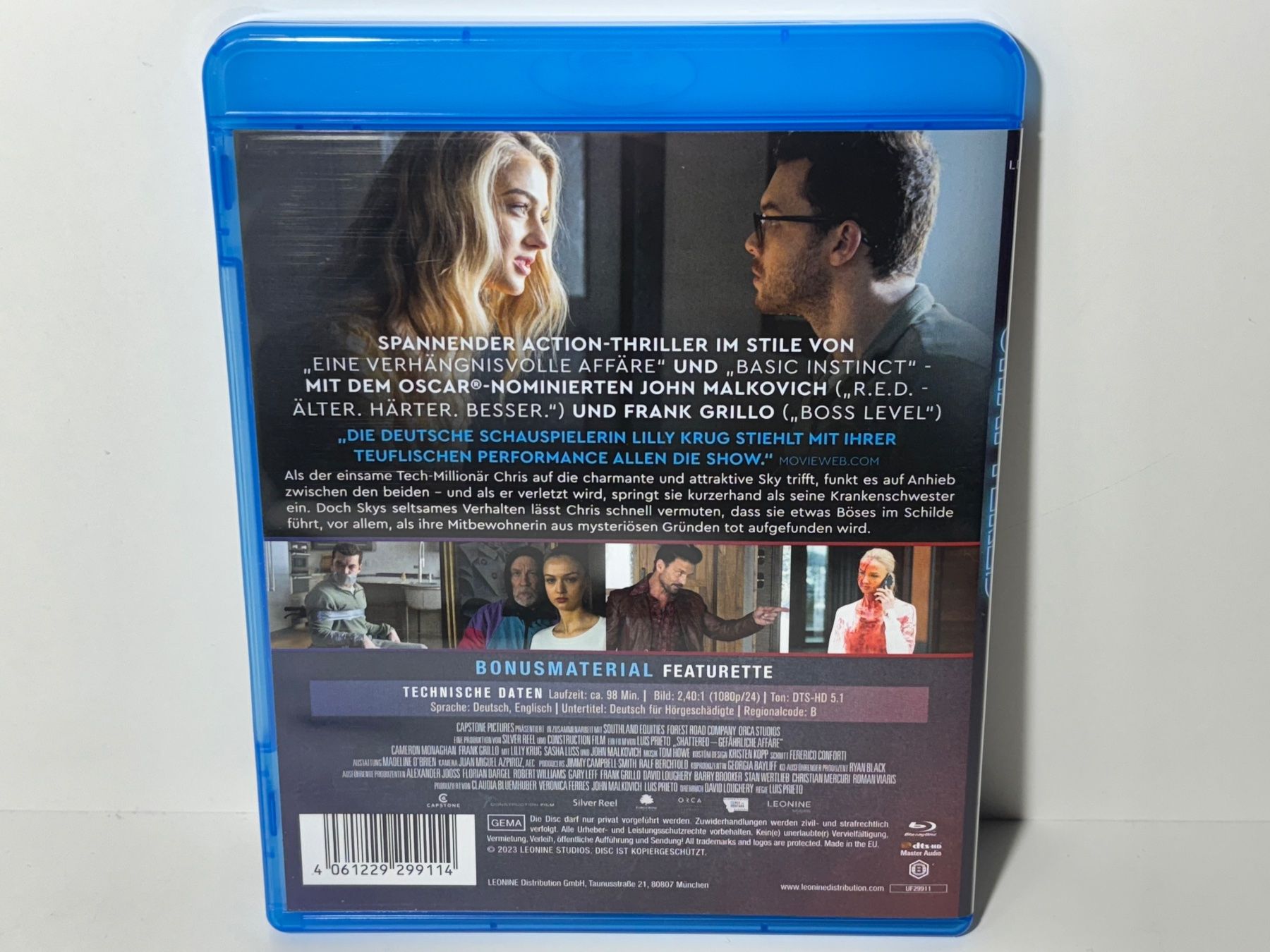 Tutti i DVDs: Shattered - Gefährliche Affäre Blu Ray – Usato da Wilderswil venduto da Sstriker 1