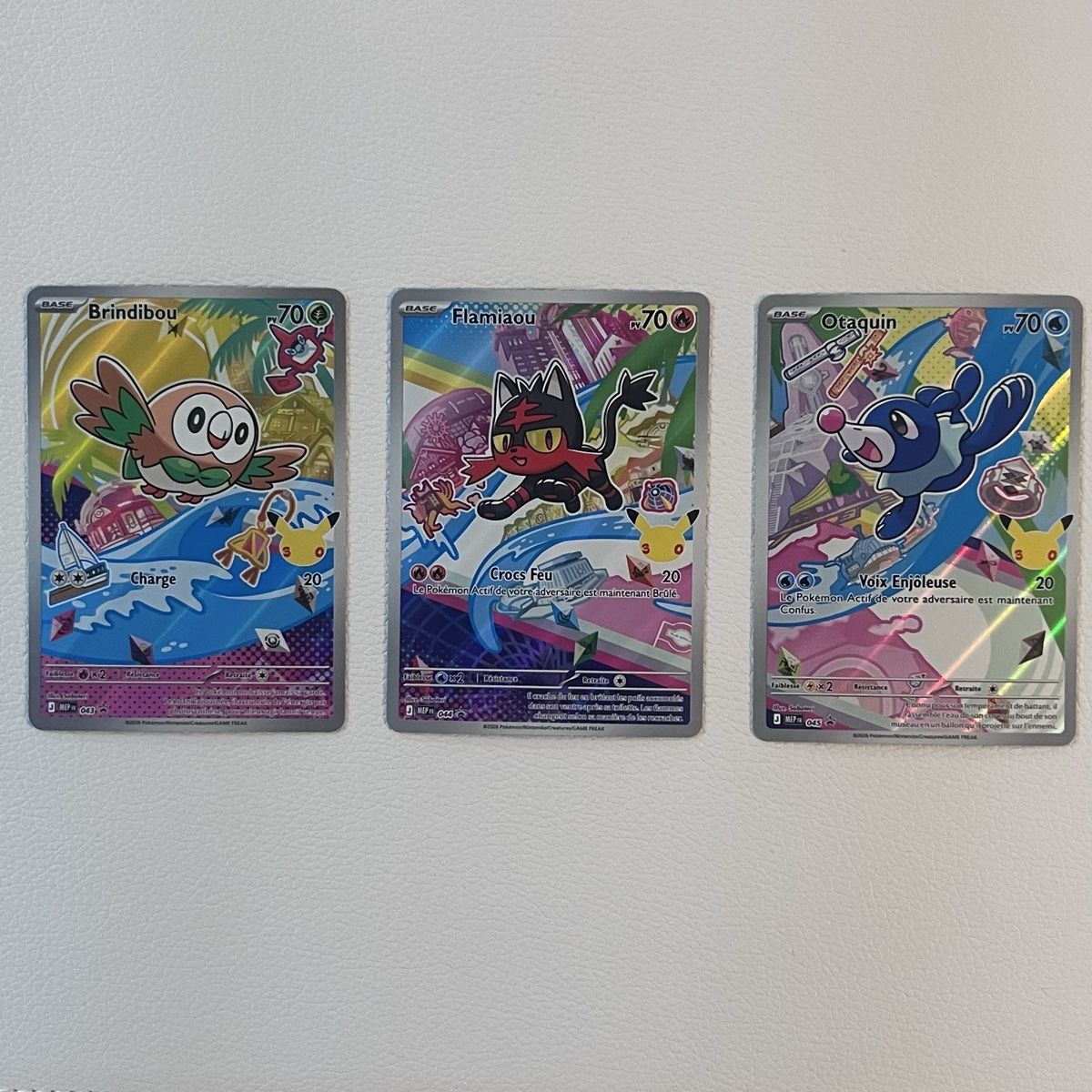 Pokémon Sammelbilder & Trading cards: Pokémon Trio de starters Gen 7 NM – Neu (gemäss Beschreibung) aus Le Grand-Saconnex von Koko.hime_