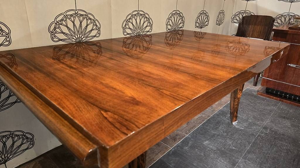 Tische: Table de salle a manger art déco palissandre de Rio  – Gebraucht aus Mollens VD von espritartdeco 6