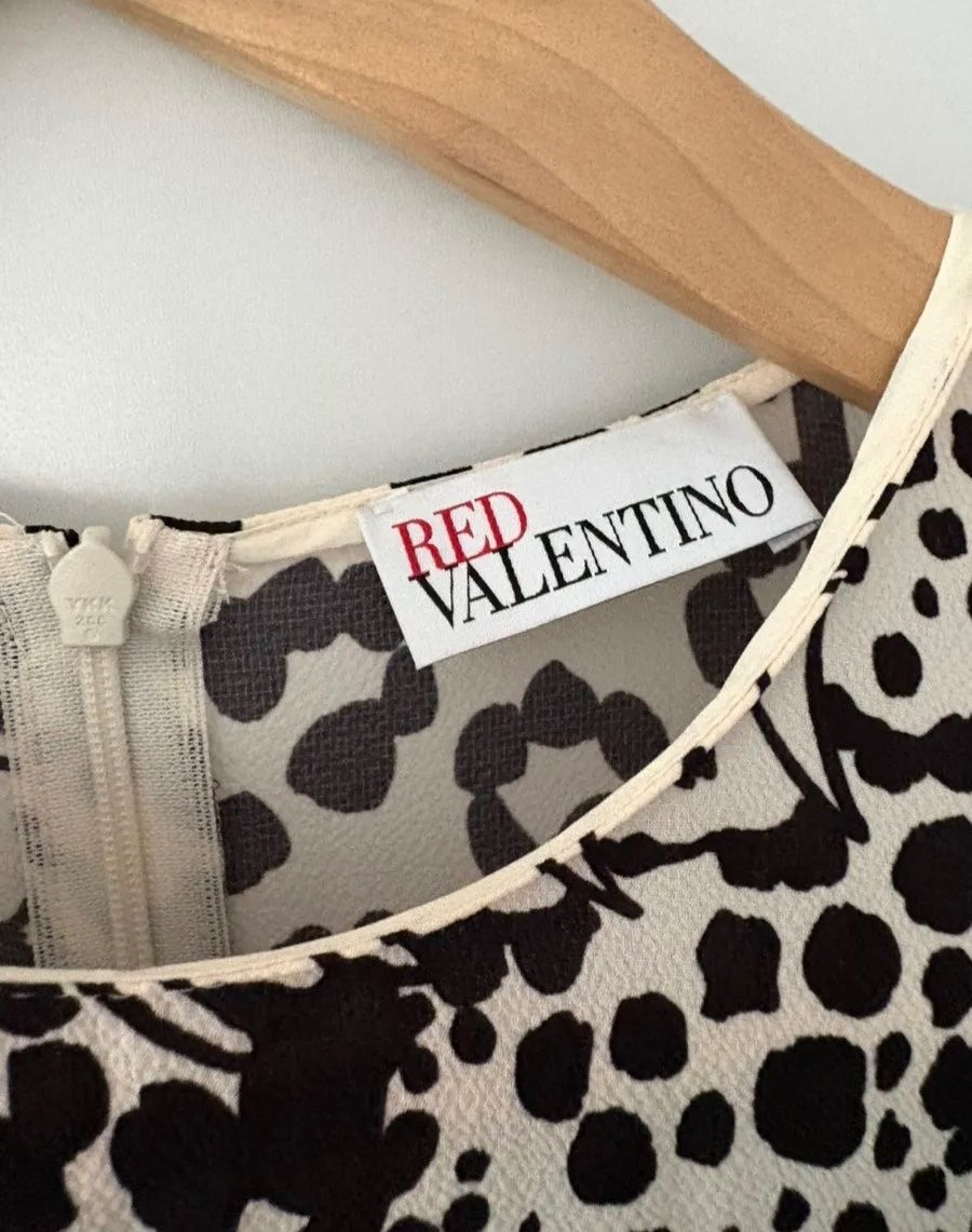 Valentino Robes: Red Valentino Leopard Print Kleid Gr. 44 – Neuf (Voir description) à Triesen par atos87 4