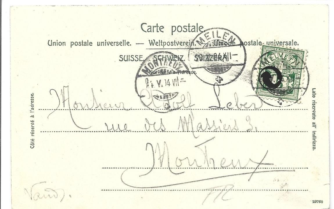 Cartoline postali: AK Meilen ZH Tram – Usato da Appenzell venduto da mai25 1