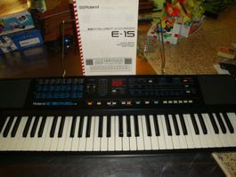 Roland E-15 Intelligent Synthesizer - Top Zustand! Selten