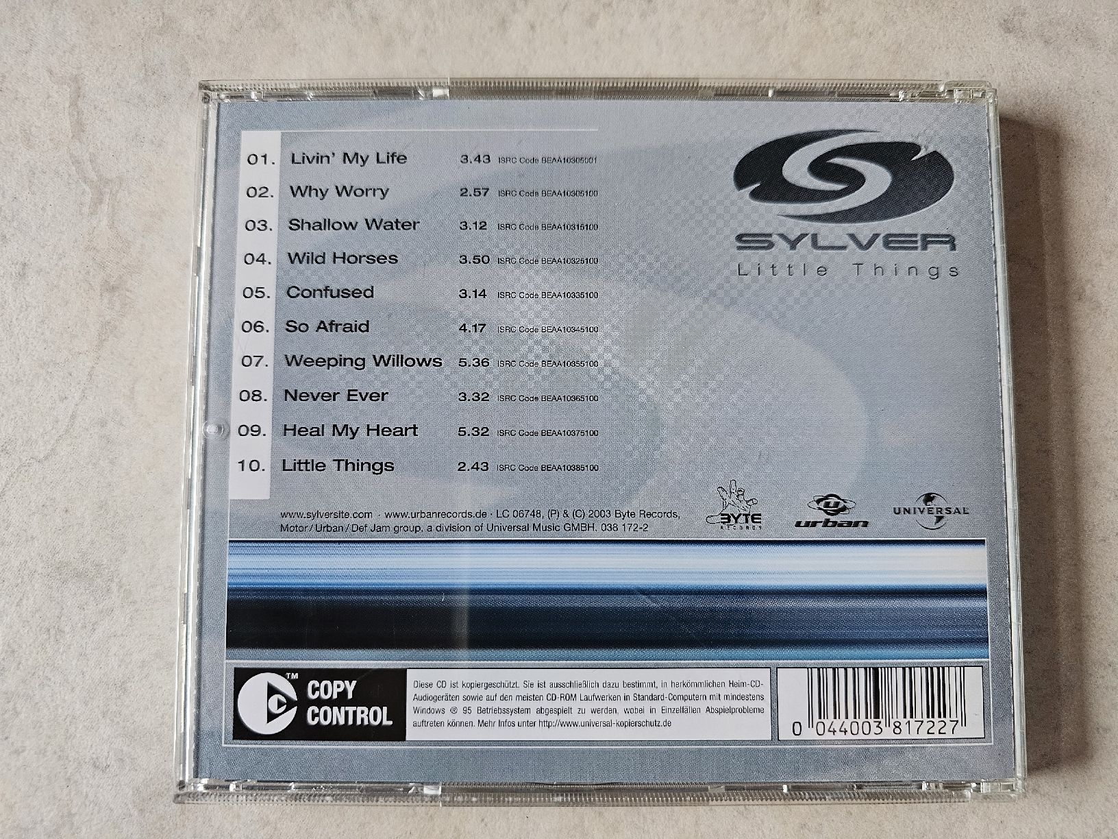 CD: Sylver  -  Little Things – Usato da Schneisingen venduto da backstore24 1