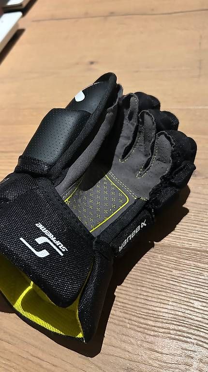 Bauer Guanti & manicotti: Eishockey - Handschuhe Bauer Supreme M3 Junior – Usato da Bottighofen venduto da andreamail 3