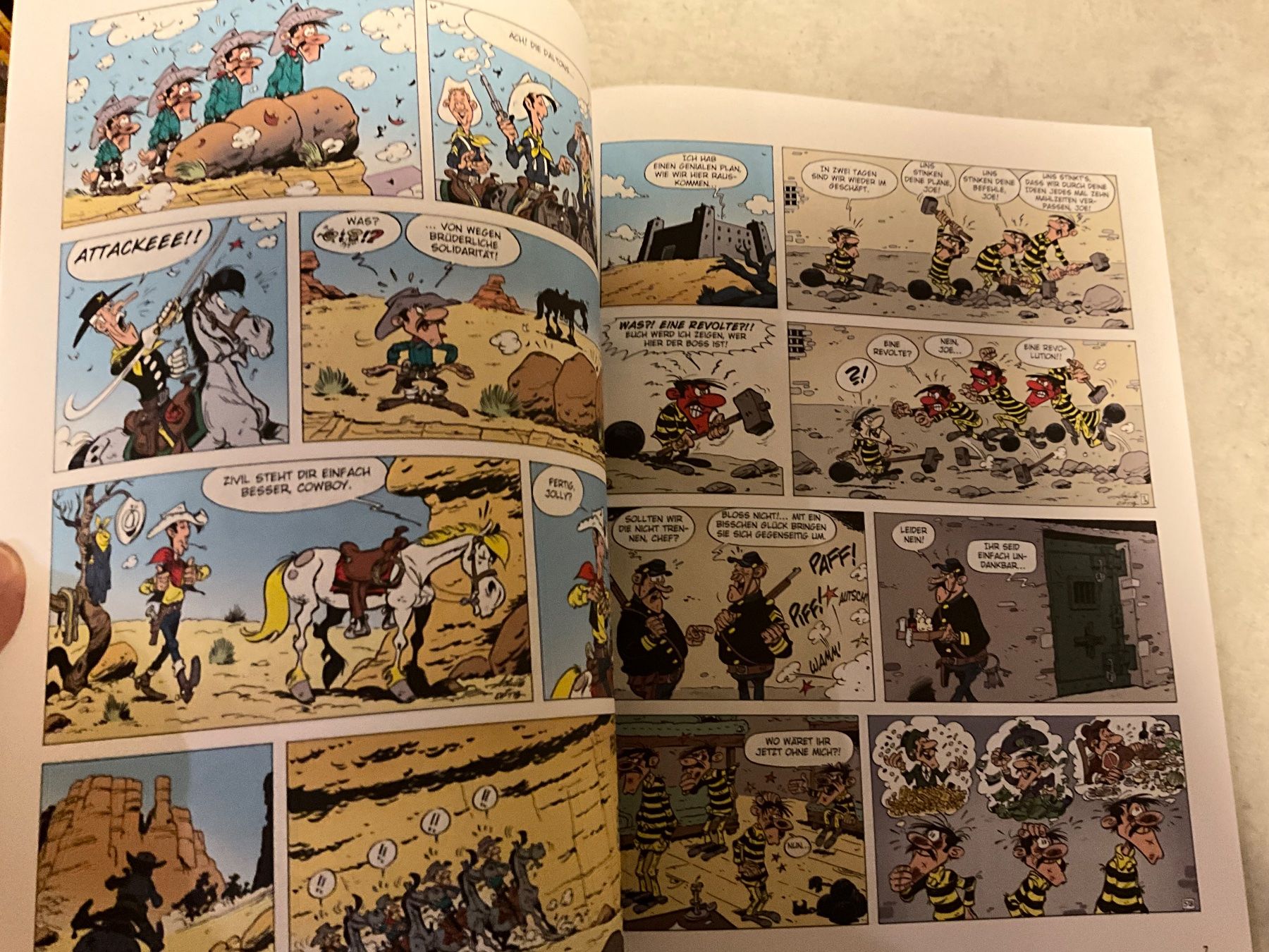 BD: Lucky Luke  Auf eigene Faust, Band 90 – Neuf (Voir description) à Agriswil par Ueli03 1
