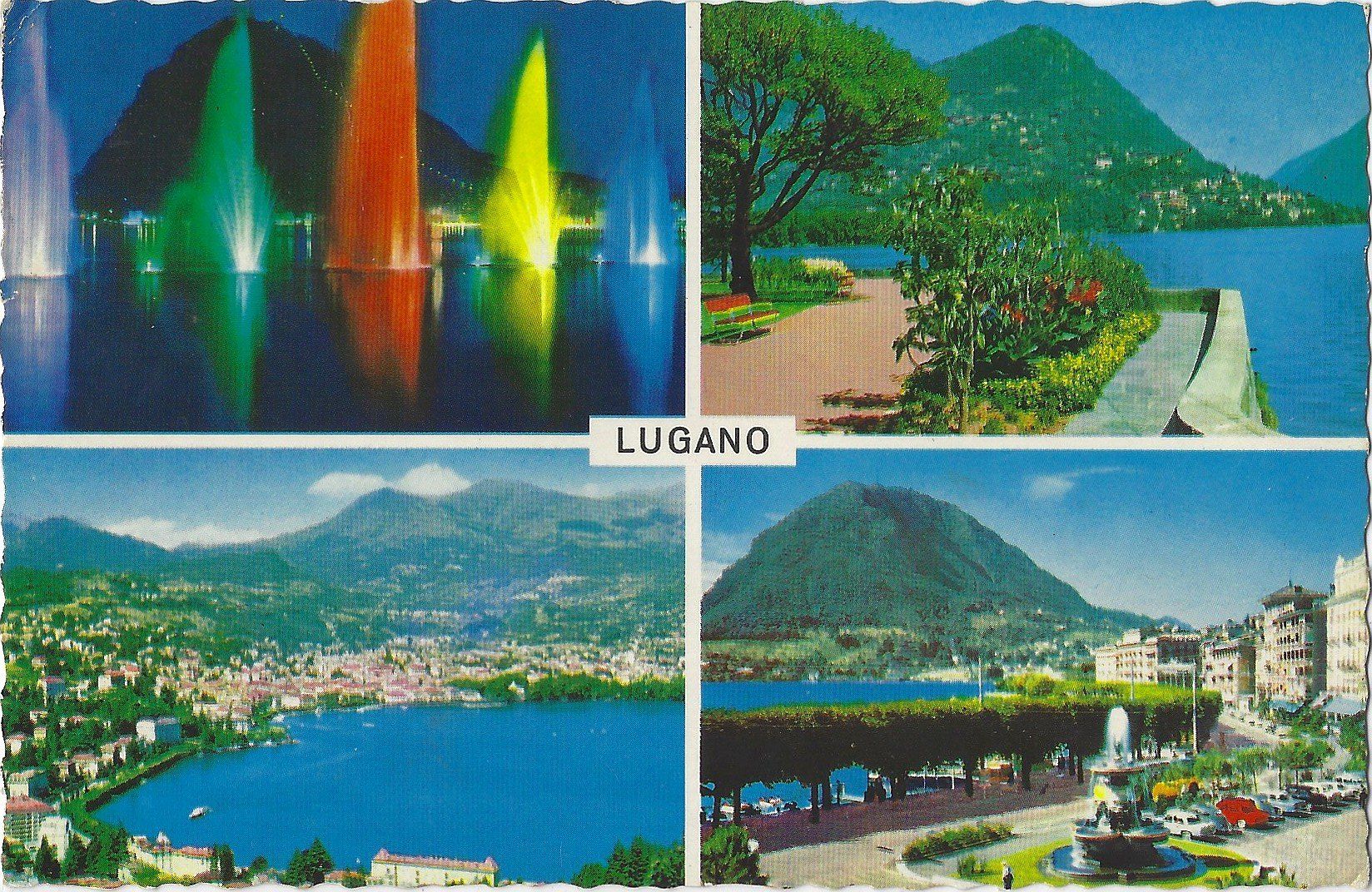 Ansichtskarten: P 72  Saluti  da  Lugano – Gebraucht aus Bütschwil von Jackson1A