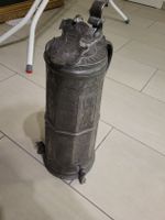 Zinnkrug mit Deckel, Gravur "Jacob Koch", Vintage,  4.2 Kilo