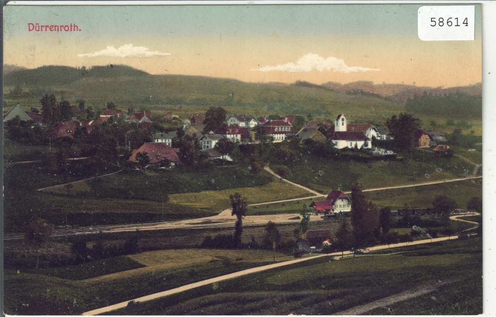 Cartoline postali: Dürrenroth - Generalansicht - coloriert – Usato da Ettingen venduto da Kartenplanet