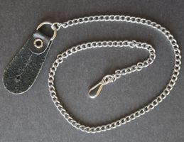 Uhren / Messer Kette  Chaine montre de poche couteau