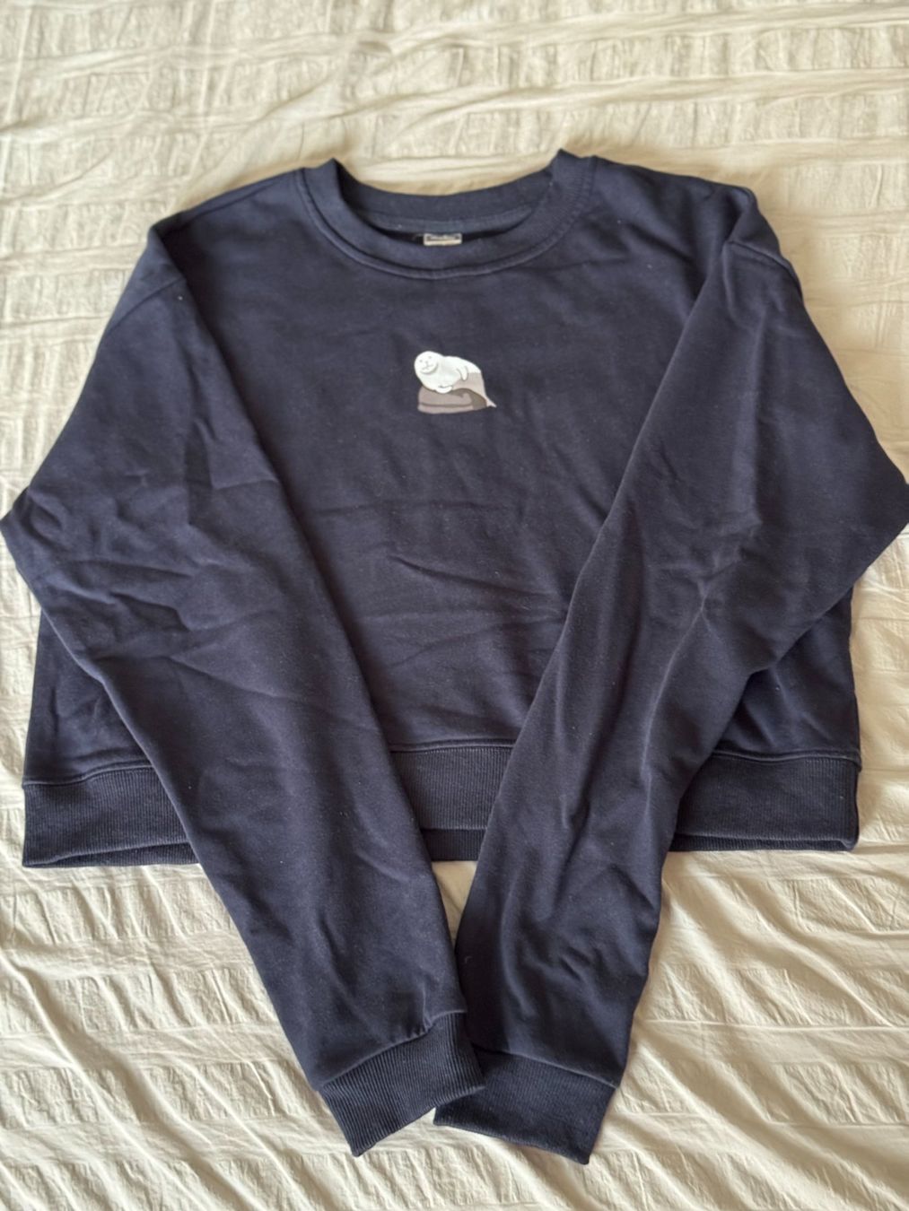 Maglioni & Felpe: Marineblaues Langarmshirt – Usato da Onex venduto da Joliechose6 1