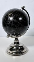 Vintage Globus Schwarz / Chrom – ca. 1970er – Space Age