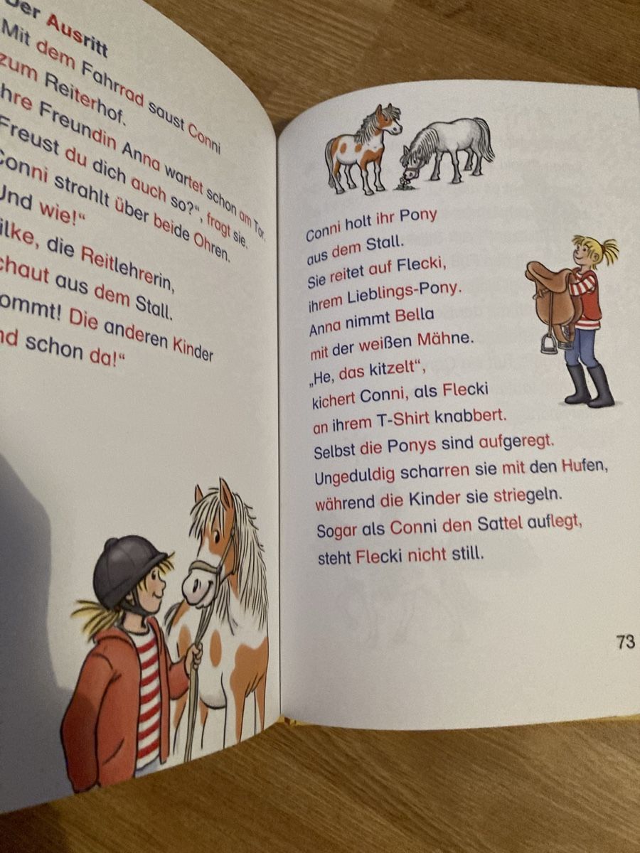 Livres: Pony Silbengeschichten mit Conni Buch – D'occasion à Emmenbrücke par JJ_89 2