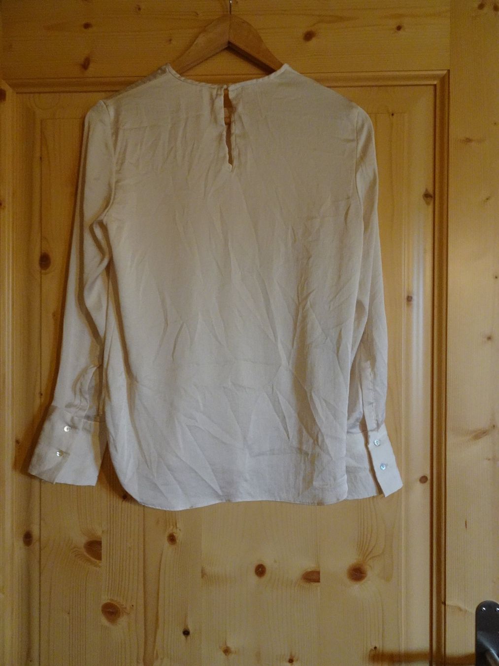 Mango Camicette: Hellbeige Bluse von Mango Gr. S - 240861 – Usato da Küssnacht am Rigi venduto da Good4Deckeli 1