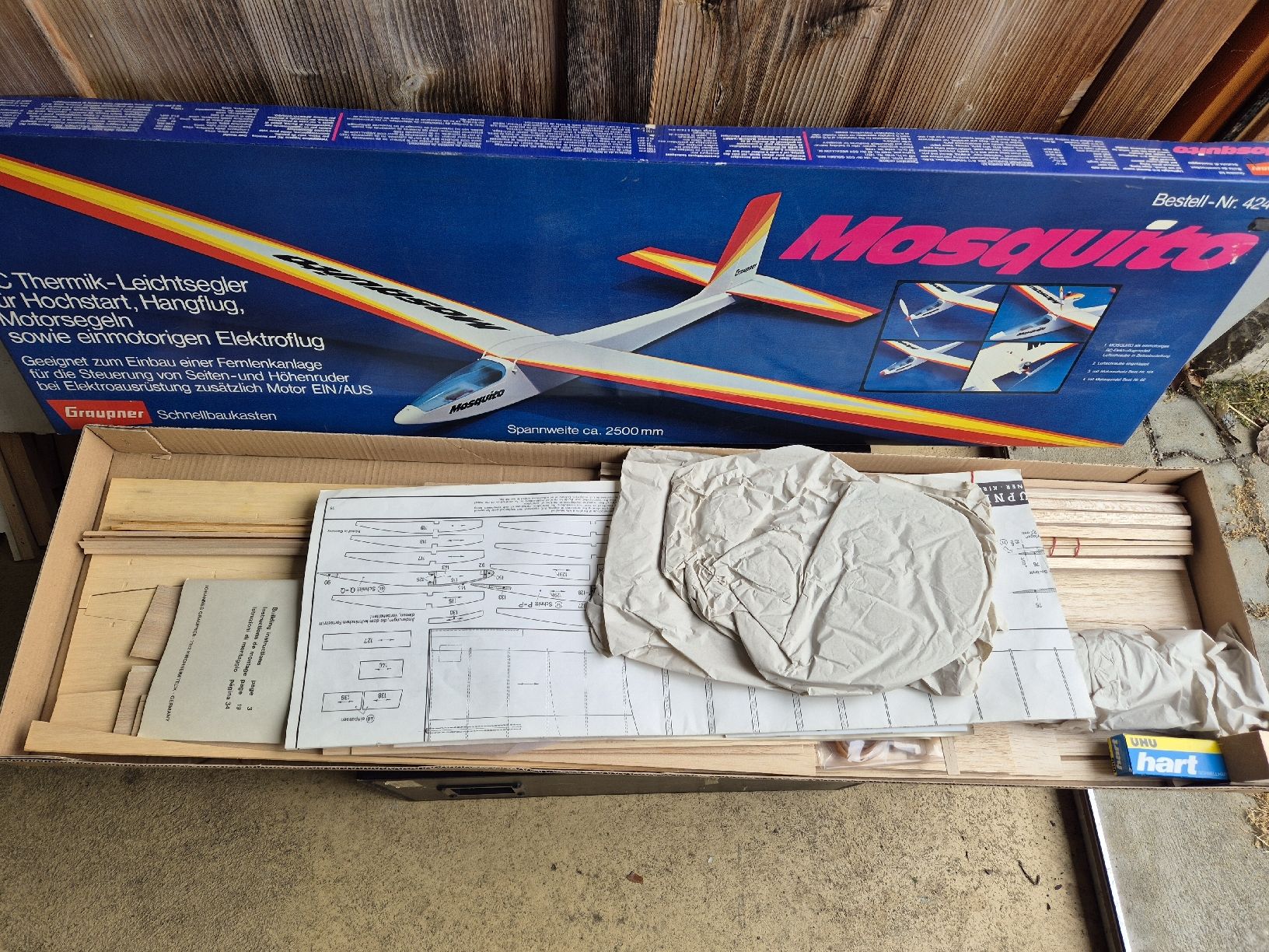 Graupner RC Modellbau: Mosquito Baukasten von Graupner – Neu (gemäss Beschreibung) aus Wattenwil von hps_z6w9 1