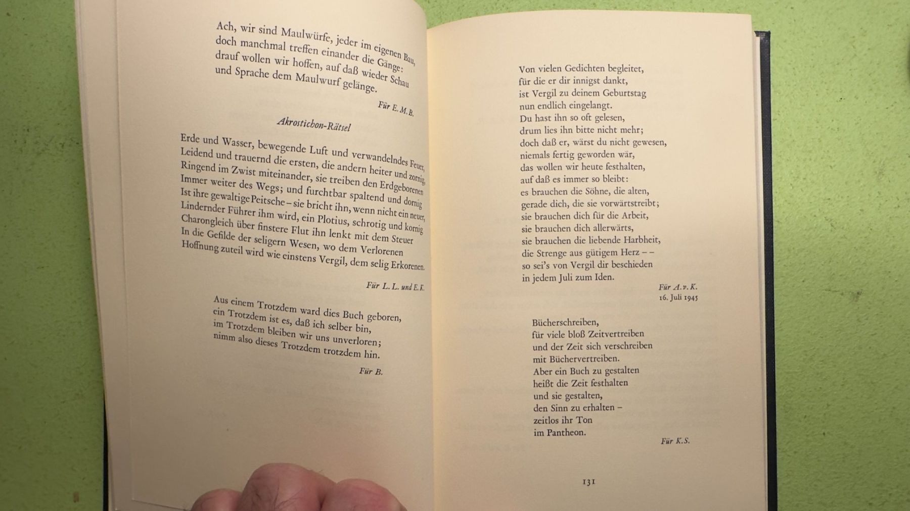 Livres: Hermann Broch: Gedichte – D'occasion à Zürich par allp 6