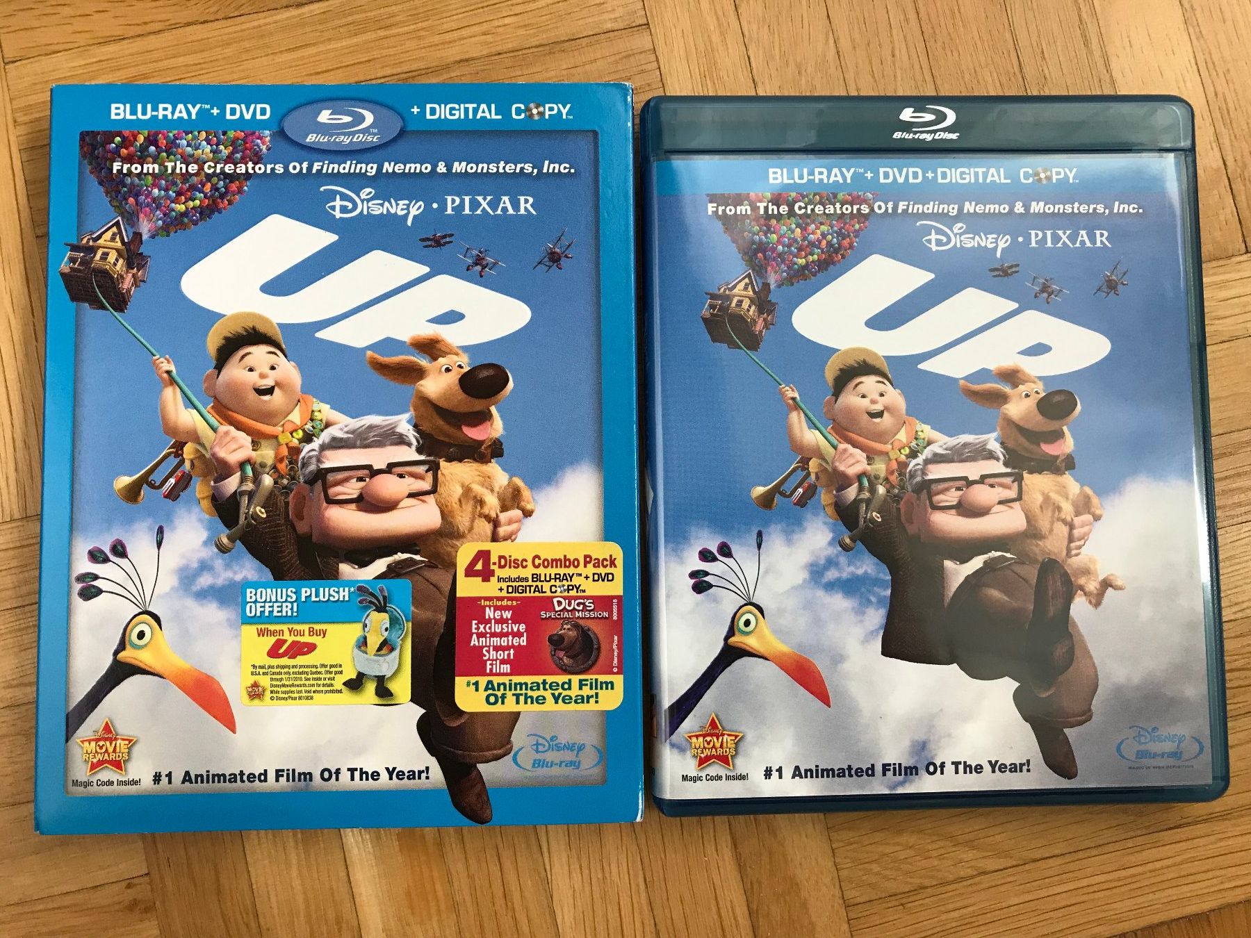 Tutti i DVDs: Up - Oben - mit Slipcover - Blu-ray + DVD – Usato da Zürich venduto da Malcom