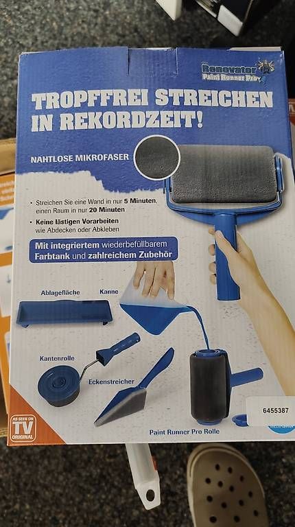 Pennelli: Renovator Paint Runner Pro Farbroller Pinsel Malerartikel – Usato da Schwyz venduto da Burnsdesign 3