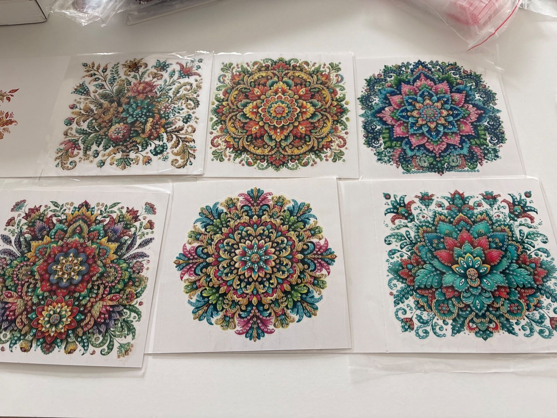 Kit bricolage: Diamond Paiting Karten Mandala – Nuovo (secondo la descrizione) da Amriswil venduto da SCHLOSSGEISTLI