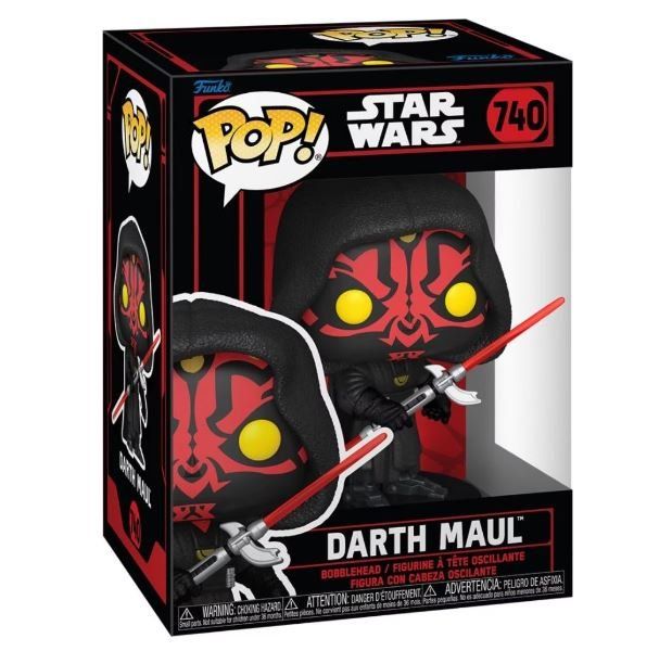 Funko Statuette: Funko POP! Star Wars 740 Darth Maul – Nuovo e nell'imballaggio originale da Luzern venduto da Venancio66