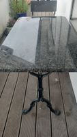 Granit Tisch Platte, ideal für Balkon Tisch oder Garten.