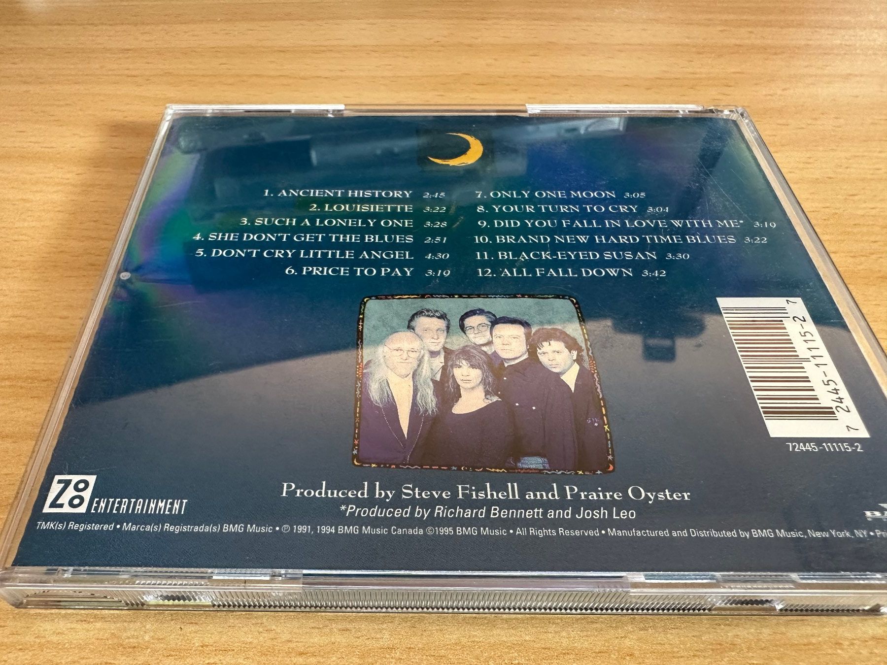 CDs: Prairie Oyster – Only One Moon – Gebraucht aus Rikon im Tösstal von Alpenmutz 1