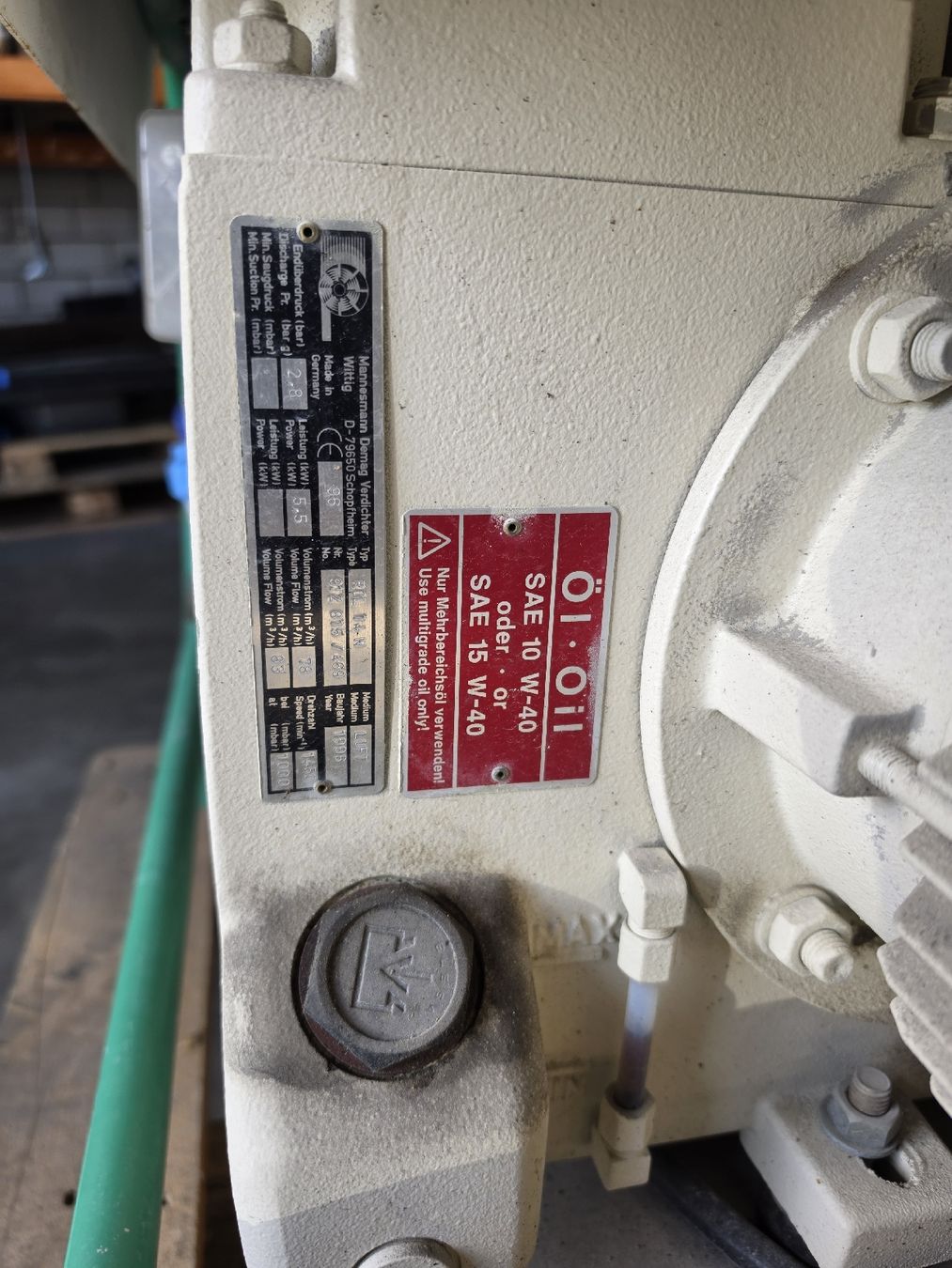 Pumpen & Teile: Mannesmann Demag Verdichter  – Gebraucht aus WIL SG von Sprin319 3