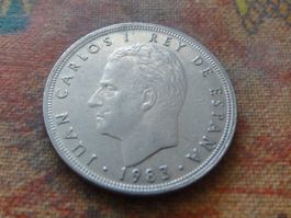 ESPAGNE  5  Pesetas  1983  (Z)