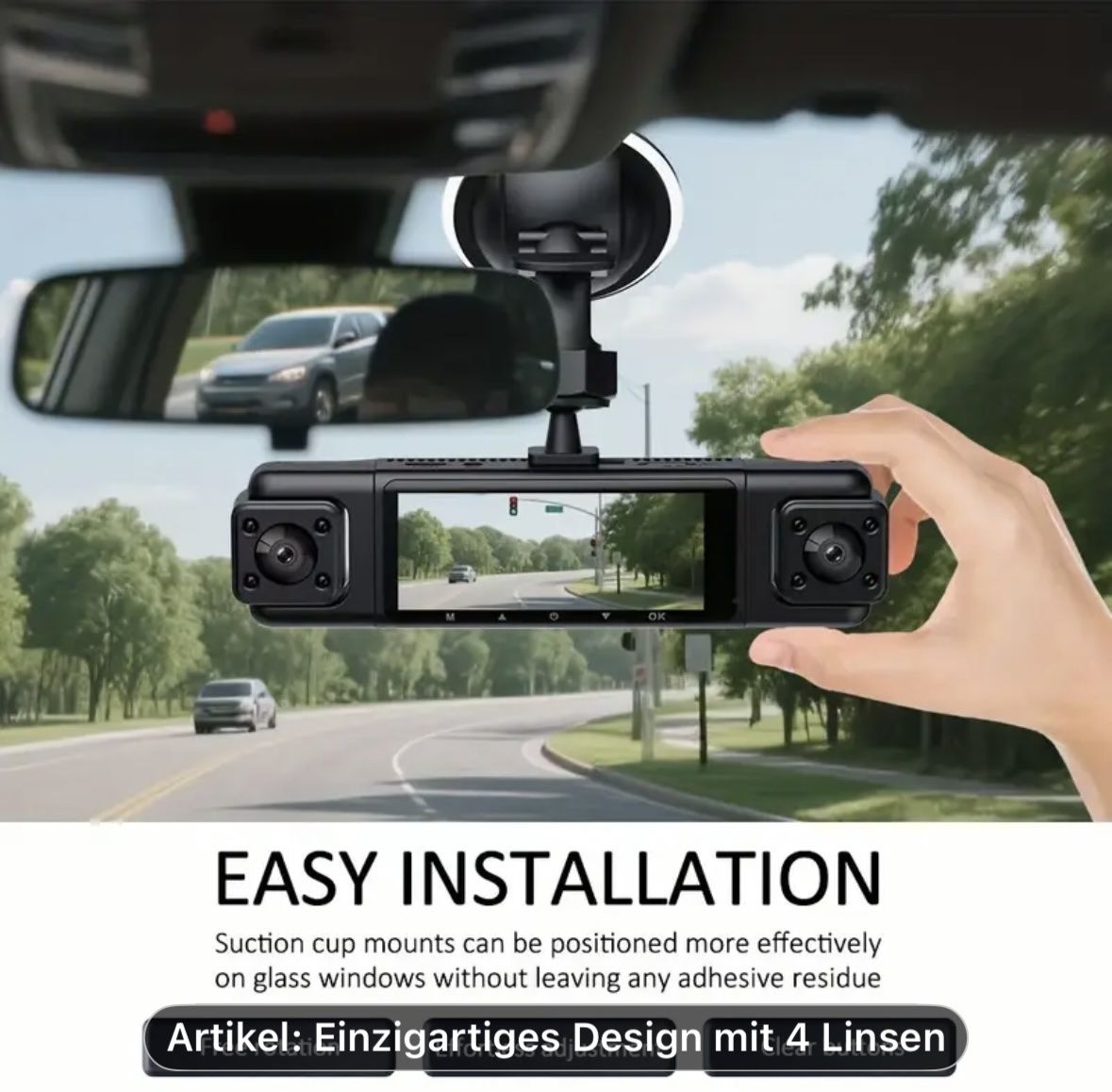 Action Cam: DASCHCAM,AUTO KAMERA,AUTO  COCPIT KAMERA MIT BATTERY – Nuovo (secondo la descrizione) da Dällikon venduto da oez_gcw6 2