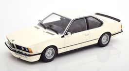 BMW 635 CSi E24 Phase II 1982-1987 weiss / schwarz      1:18
