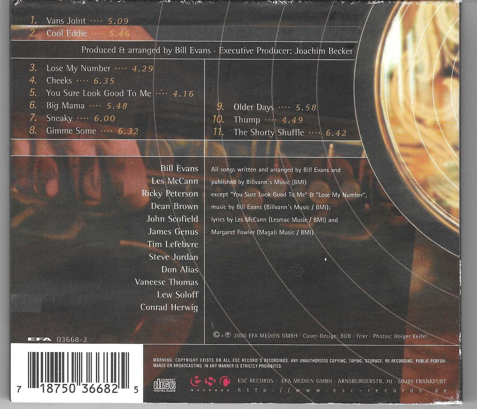 CD: BILL EVANS  -  SOUL INSIDER – Usato da Bex venduto da Giorgiob 1