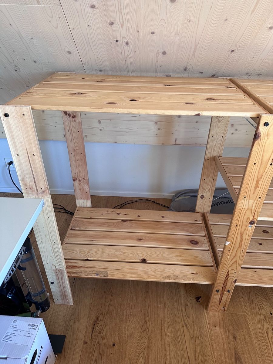Articoli in legno: IKEAHolz Regal drei Elemente gebraucht – Usato da Othmarsingen venduto da Sandra-24 2
