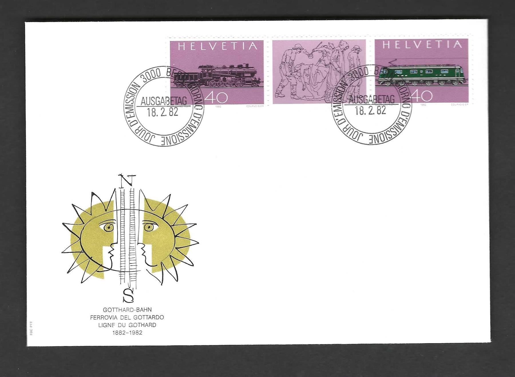 Tutti i francobolli: CH FDC Satz 1982 – Nuovo e nell'imballaggio originale da Koblenz venduto da Markenhimmel