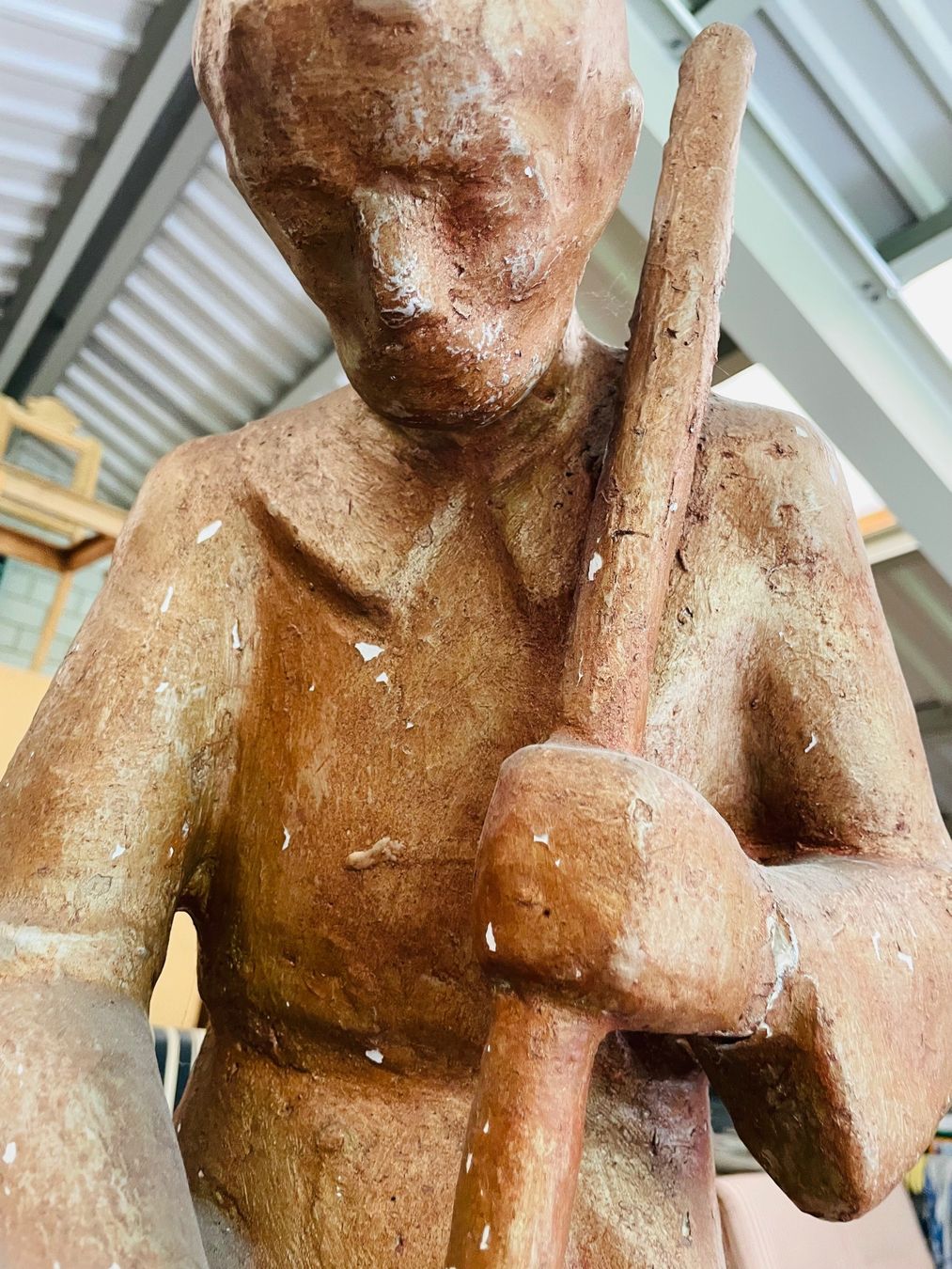 Skulpturen & Statuen: Figur Skulptur Statue Bruder Klaus – Gebraucht aus Lungern von Barbados04 6