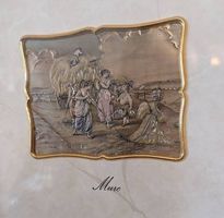 Gerahmtes Wandbild Mure mit Metallszene