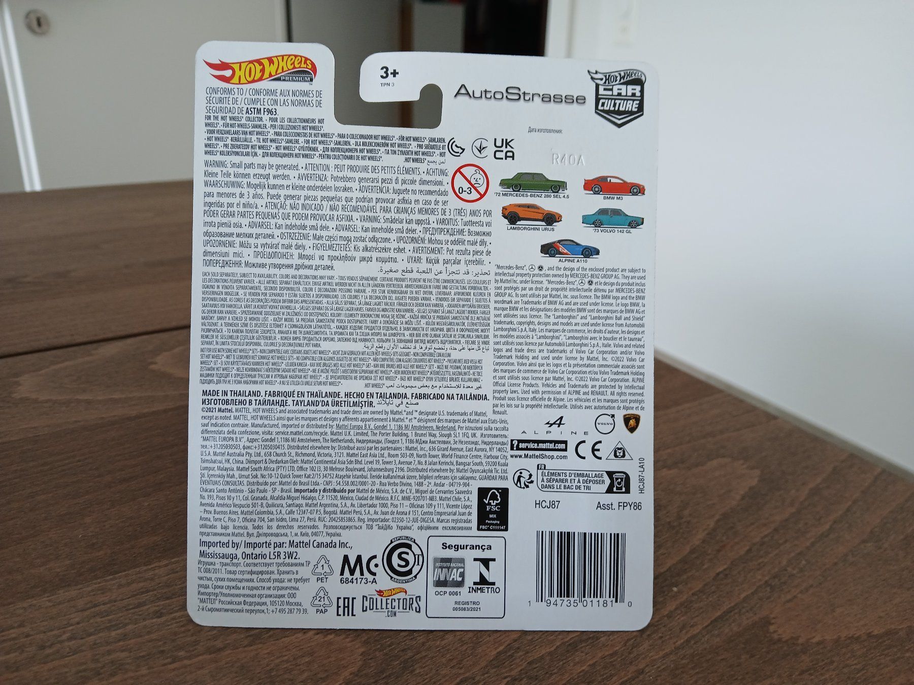 Hot Wheels Modellini d'auto: 1973 Volvo 142 GL – Nuovo e nell'imballaggio originale da Wiedlisbach venduto da Pontiacman93 1