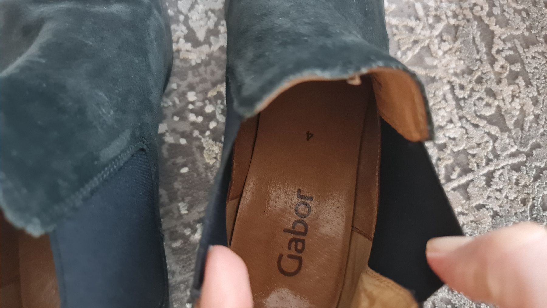 Gabor Scarpe da donna: Gabor Chelsea Boots Wildleder Gr. 37 – Usato da Ibach venduto da ole_6whn 2