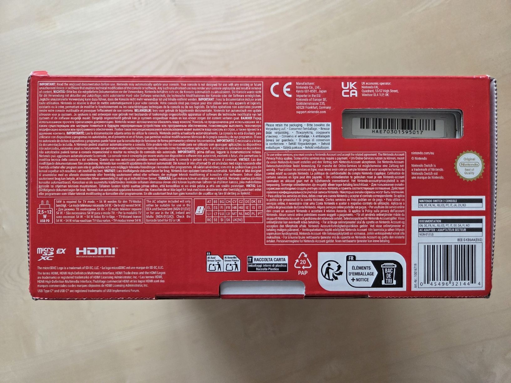 Nintendo Console: NINTENDO SWITCH 2 - NEU, UNGEÖFFNET – Nuovo e nell'imballaggio originale da Hausen am Albis venduto da Cxxe 5