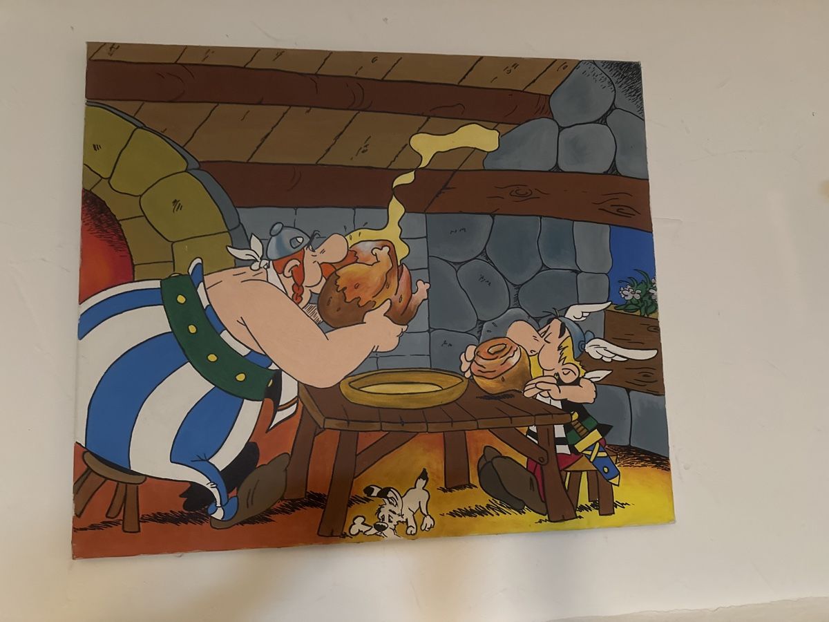Dipinti: Lustige Asterix & Obelix Gemälde – Usato da Frauenfeld venduto da aluma14