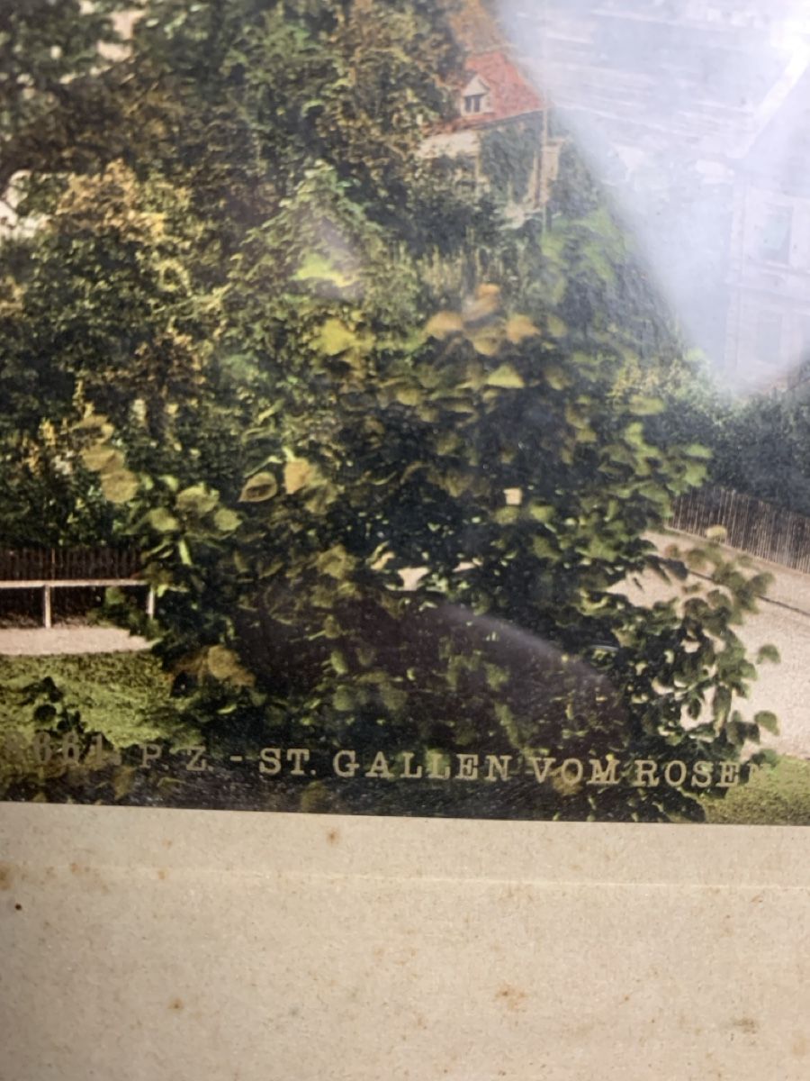 Foto & Immagini: St. Gallen antike Ansicht – Usato da Wolfhalden venduto da SecondAntique 3