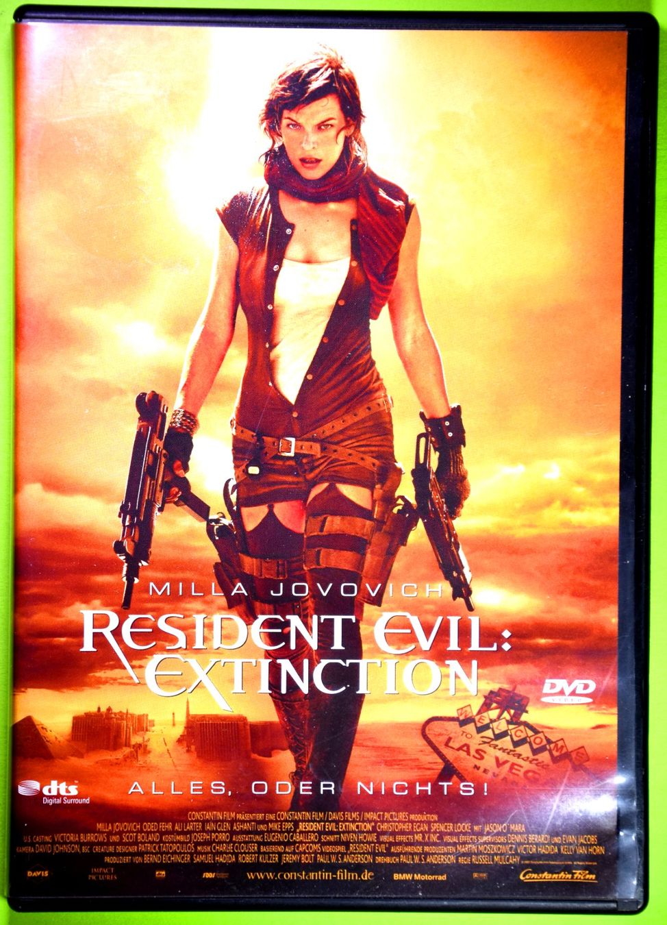 Tutti i DVDs: RESIDENT EVIL  /  EXTINCTION  /  MILLA JOVOVICH  /  HORROR ! – Nuovo (secondo la descrizione) da Luzern venduto da piro12