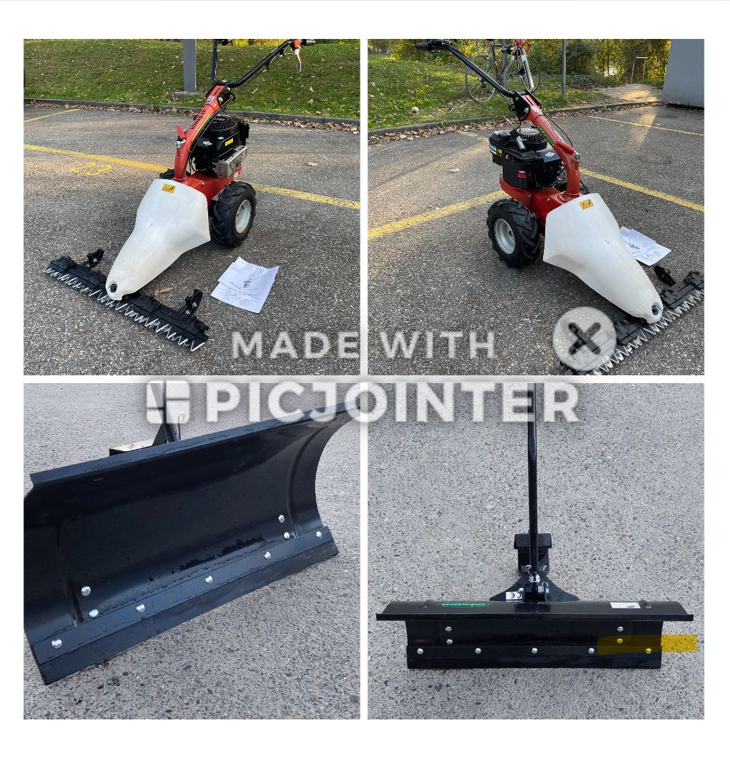 Sgombero neve: Balkenmäher mit Schneepflug 2 in 1 – Usato da Würenlos venduto da Shop_Shop